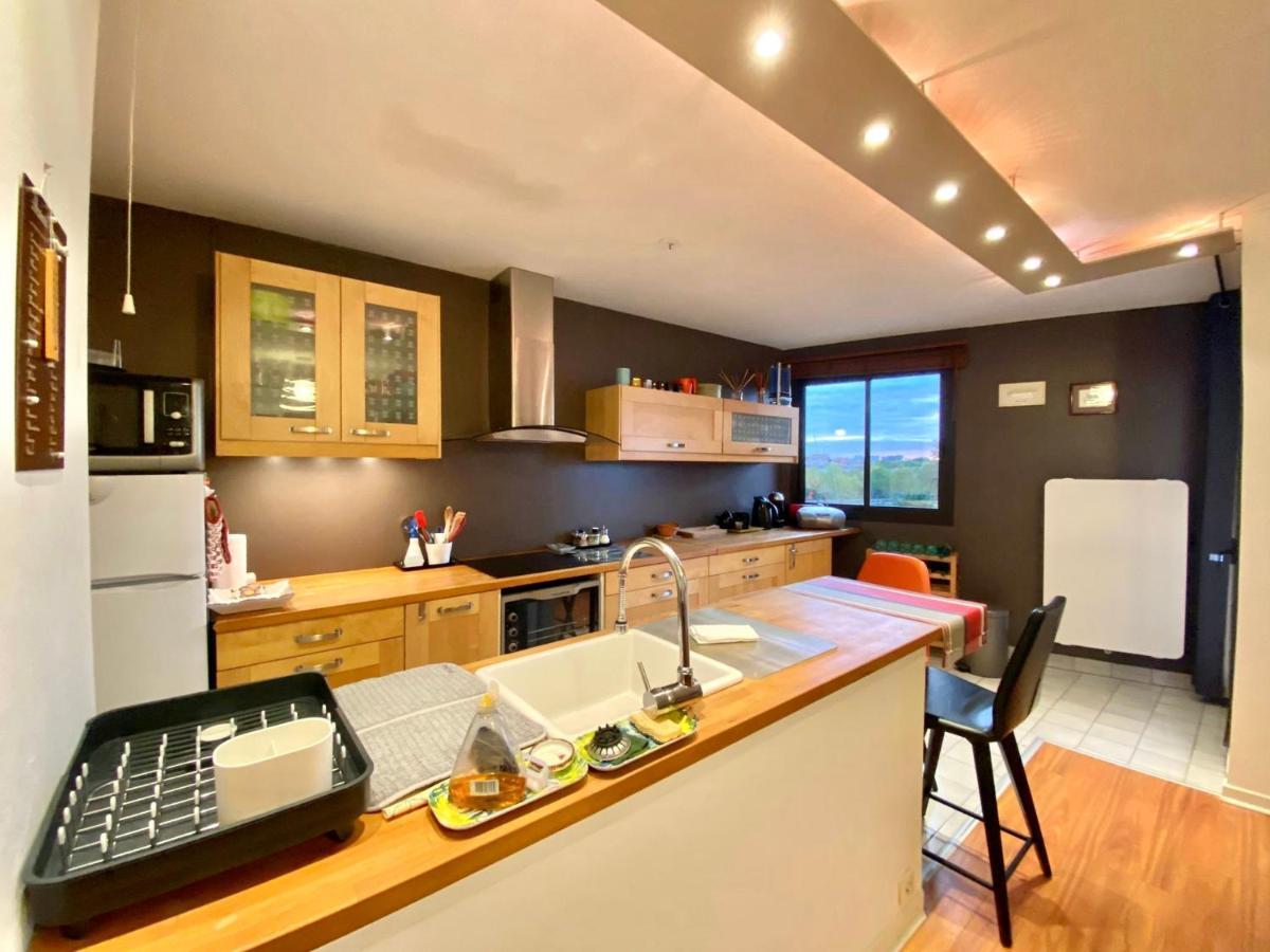 La Garonne - T3 Avec Parking Prive Apartment Тулуза Екстериор снимка